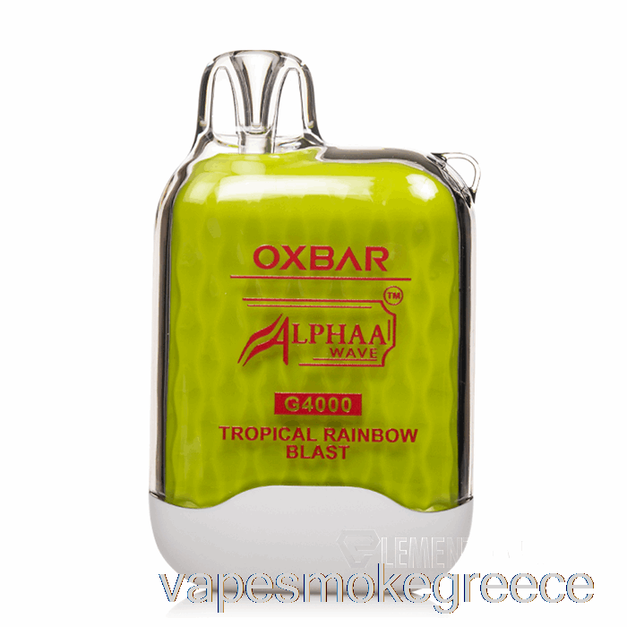 Vape Greece Oxbar G4000 μιας χρήσης Tropical Rainbow Blast